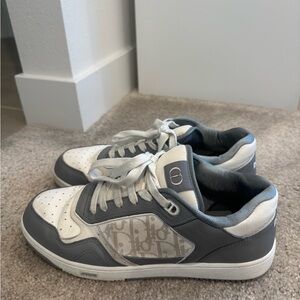 Dior White and Gray Men's Sneakers